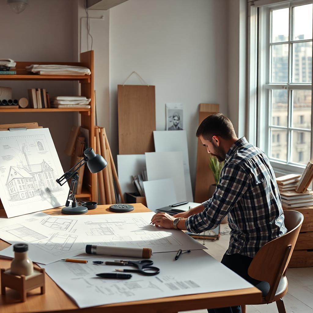 architect illustration